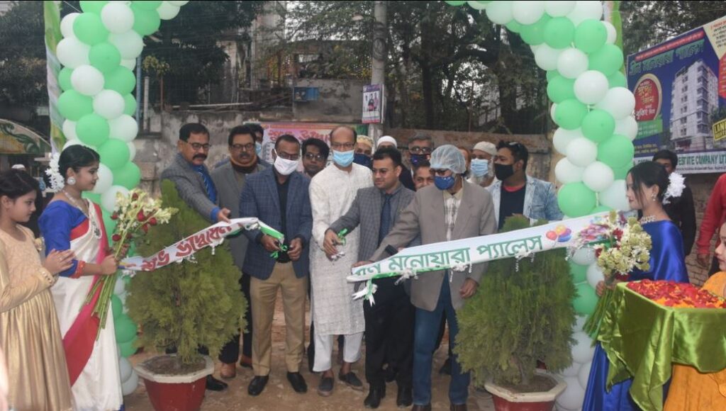 গ্রীনপ্লাজা রিয়েল এস্টেট কোম্পানীর “গ্রীন মোনোয়ারা প্যালেস”র কাজের উদ্বোধন
