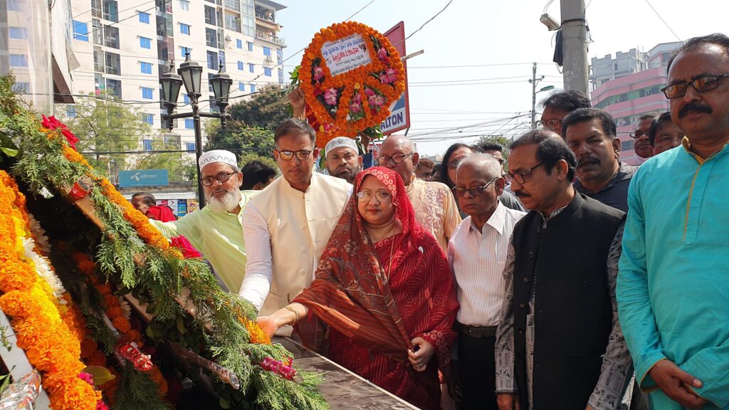 রাজশাহীতে বঙ্গবন্ধুর জন্মদিন পালন