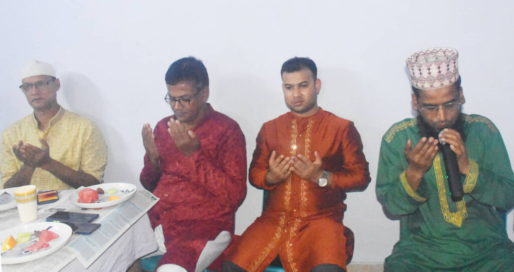 গ্রীন প্লাজা রিয়েল এস্টেট কোম্পানির ইফতার মাহফিল অনুষ্ঠিত
