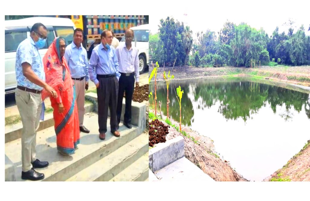 এসডব্লিউআইপি পরির্দশনে বিএমডিএ’র চেয়ারম্যান বেগম আখতার জাহান