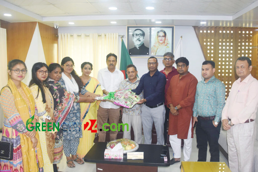রাজশাহী চেম্বারের সভাপতিকে উদ্যোক্তাদের শুভেচ্ছা ও অভিনন্দন