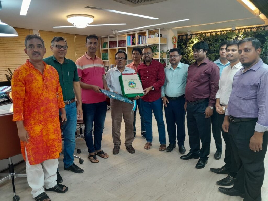 রাজশাহী সিটি পরিদর্শনে নারায়ণগঞ্জ সিটি কর্পোরেশনের প্রতিনিধি দল