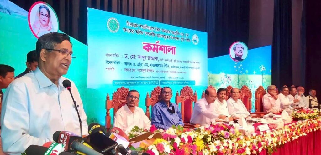 নেতিবাচক বুদ্ধিজীবীরা সরকারের হাহাকারের কথা বলছেন: কৃষিমন্ত্রী