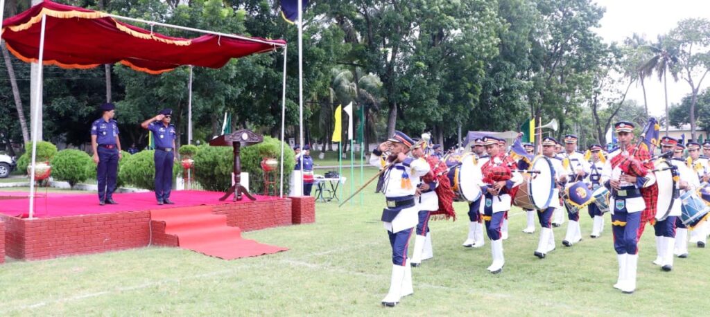 রাজশাহী জেলা পুলিশের মাস্টার প্যারেড অনুষ্ঠিত
