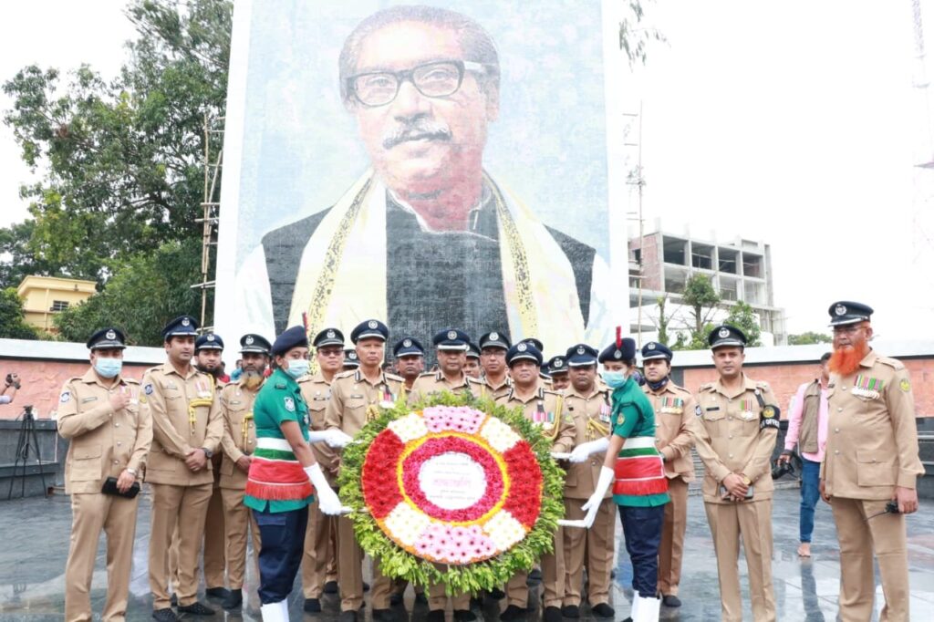 নানা কর্মসূচিতে আরএমপির  জাতীয় শোক দিবস পালন