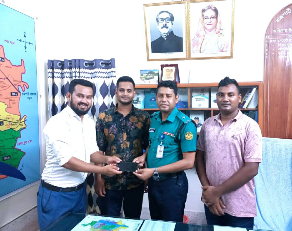 হারানো মোবাইল ফোন উদ্ধারে আরএমপি’র সাফল্য
