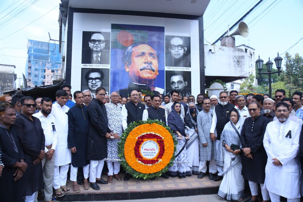 জেল হত্যা দিবসে রাজশাহীতে বিনম্র শ্রদ্ধায় জাতীয় চার নেতাকে স্মরণ