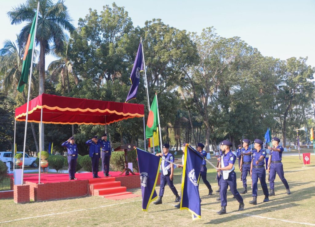 রাজশাহী জেলা পুলিশের মাস্টার প্যারেড অনুষ্ঠিত