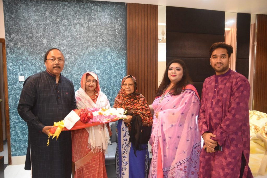 রাজশাহী সফরে রাষ্ট্রপতির পরিবার