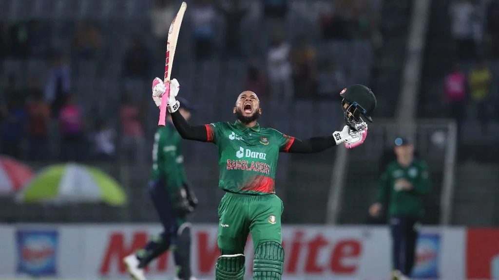 মুশফিকের দ্রুততম সেঞ্চুরিতে বাংলাদেশের সর্বোচ্চ রানের রেকর্ড