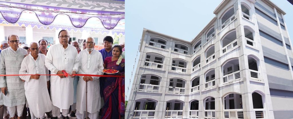 রাজশাহীর খাদেমুল ইসলাম বালিকার ৫তলা বিশিষ্ট একাডেমিক ভবনের উদ্বোধন
