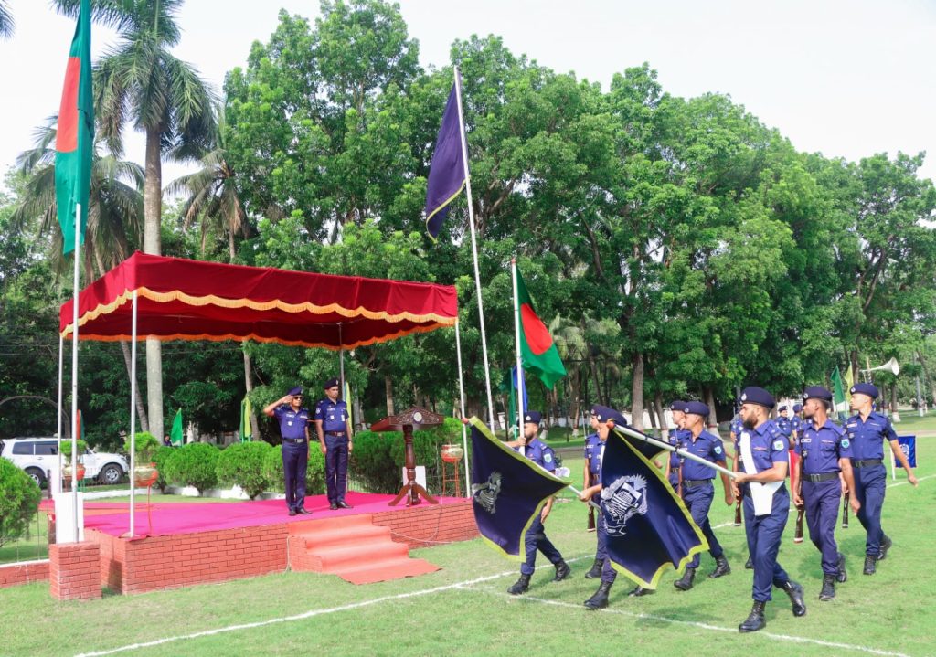 রাজশাহী জেলা পুলিশের মাস্টার প্যারেড অনুষ্ঠিত
