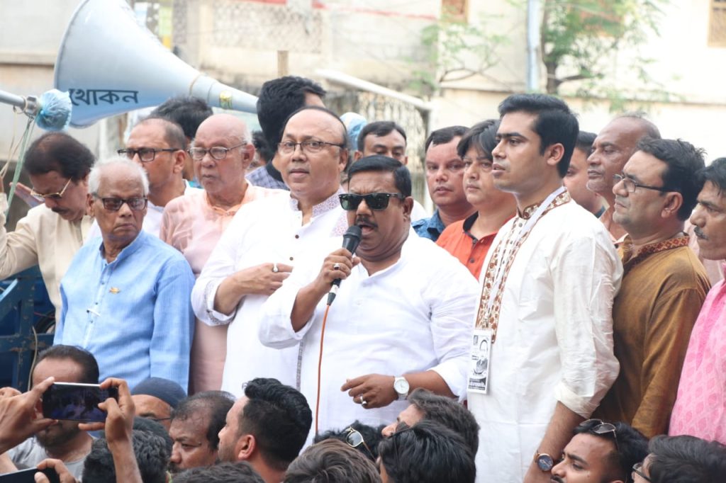‘খায়রুজ্জামান লিটন রাজশাহীবাসীর জন্য পরীক্ষিত বন্ধু’: কবির বিন আনোয়ার