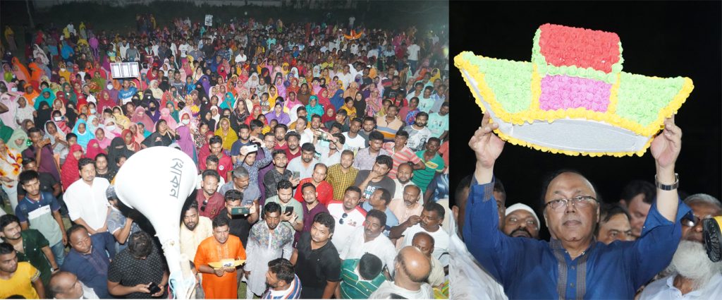 নগরীর ১৭ ওয়ার্ডে মেয়র প্রার্থী খায়রুজ্জামান লিটনের গণসংযোগ
