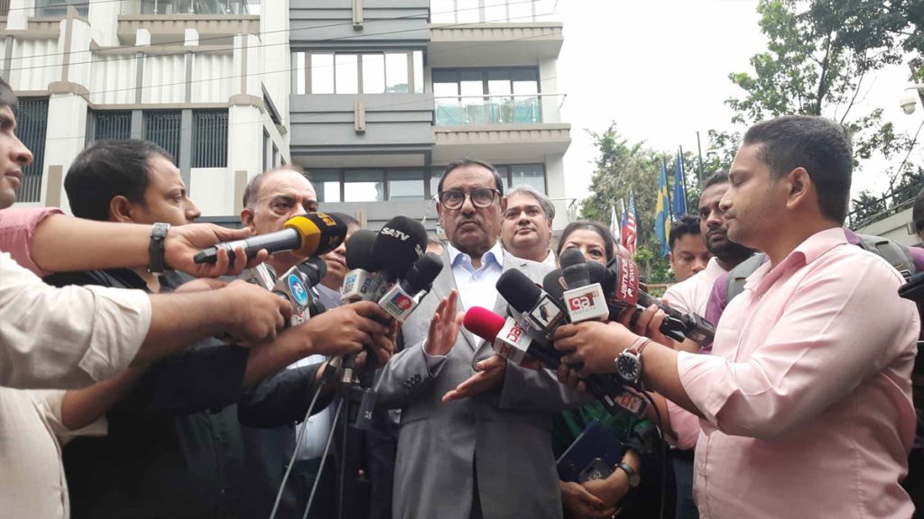 বাংলাদেশে অবাধ, সুষ্ঠু ও নিরপেক্ষ নির্বাচন চায় জাতিসংঘ : কাদের