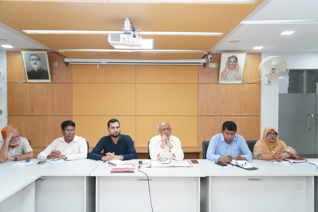 স্মার্ট রাজশাহী সিটি বিনির্মাণে ডিজাইনও পরিকল্পনা প্রণয়ন বিষয়ক সভা