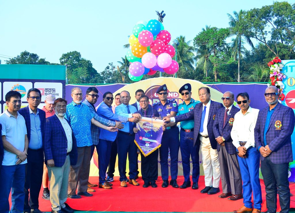 রাজশাহীতে আন্তর্জাতিক জুনিয়র টেনিস চ্যাম্পিয়নশিপ শুরু