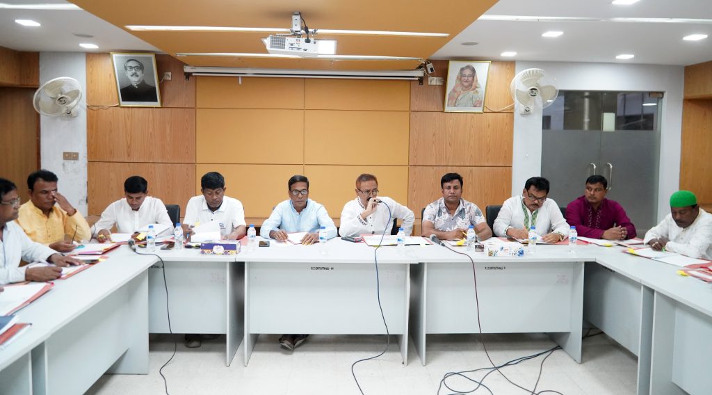 রাসিকের অর্থ বছরের প্রস্তাবিত বাজেট প্রণয়ন বিষয়ক সভা 