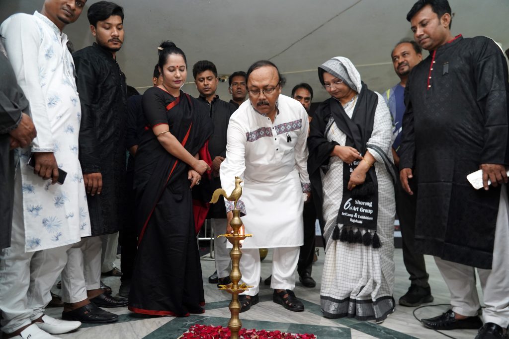 জেল হত্যা দিবস স্মরণে ষড়ং আর্ট গ্রুপের দুই  আর্ট ক্যাম্প ও চিত্র প্রদর্শনী