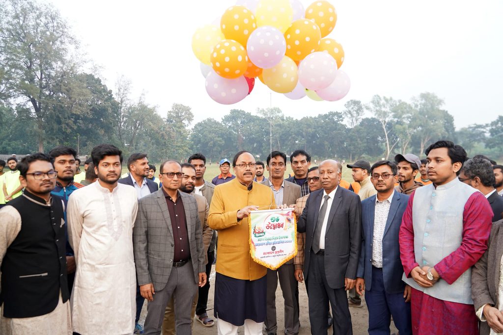রুয়েটে আন্তঃহল ক্রীড়া প্রতিযোগিতার উদ্বোধন