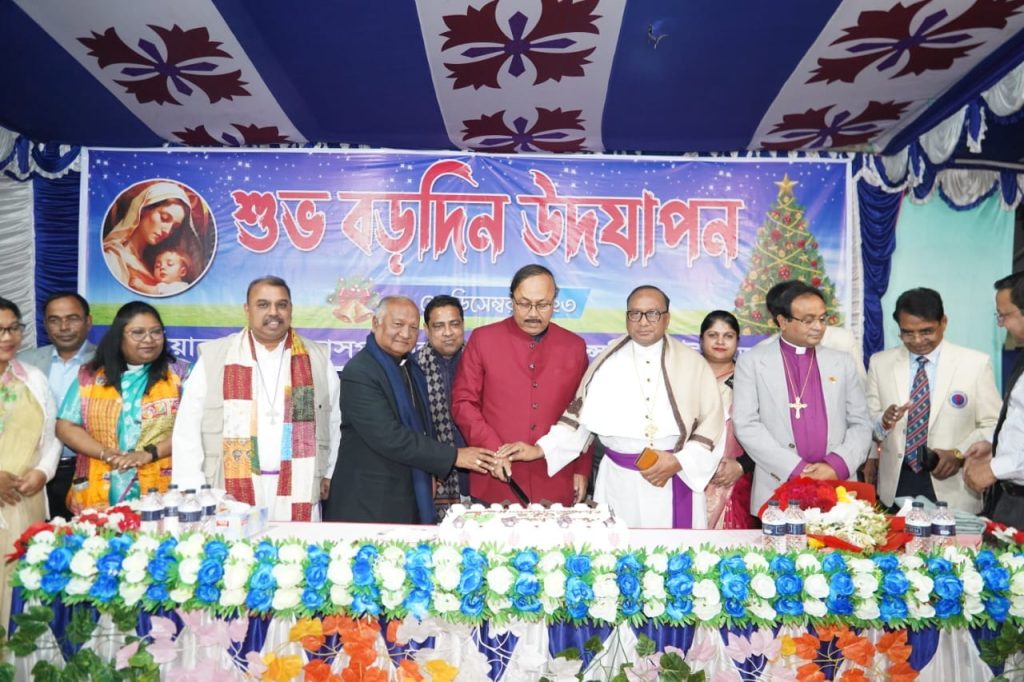 রাজশাহীর খ্রীষ্টিয়ান মিশন হাসপাতালে  প্রাক বড়দিন উদযাপন