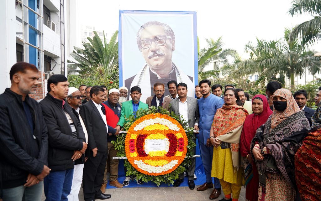 রাজশাহী সিটি কর্পোরেশনের উদ্যোগে বঙ্গবন্ধুর স্বদেশ প্রত্যাবর্তন দিবস পালিত