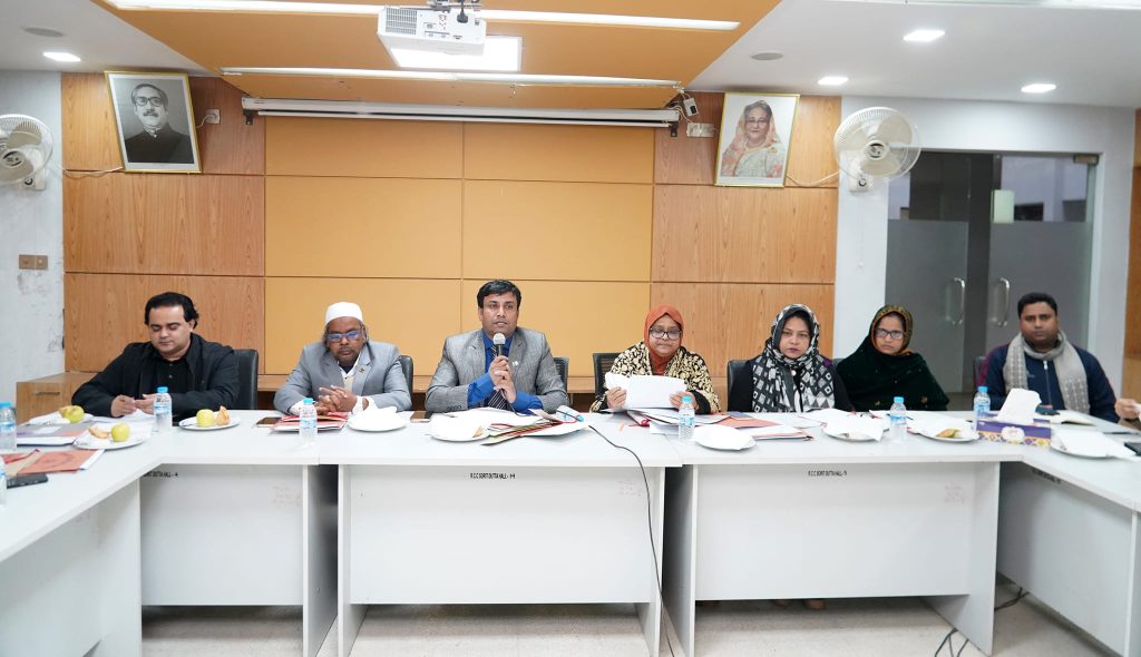 রাসিকের শিক্ষা, স্বাস্থ্য, পরিবার পরিকল্পনা এবং স্বাস্থ্যরক্ষা ব্যবস্থা স্থায়ী কমিটির সভা