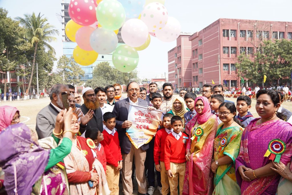 রাজশাহী কলেজিয়েট স্কুলের বার্ষিক ক্রীড়া প্রতিযোগিতার আনুষ্ঠানিক উদ্বোধন