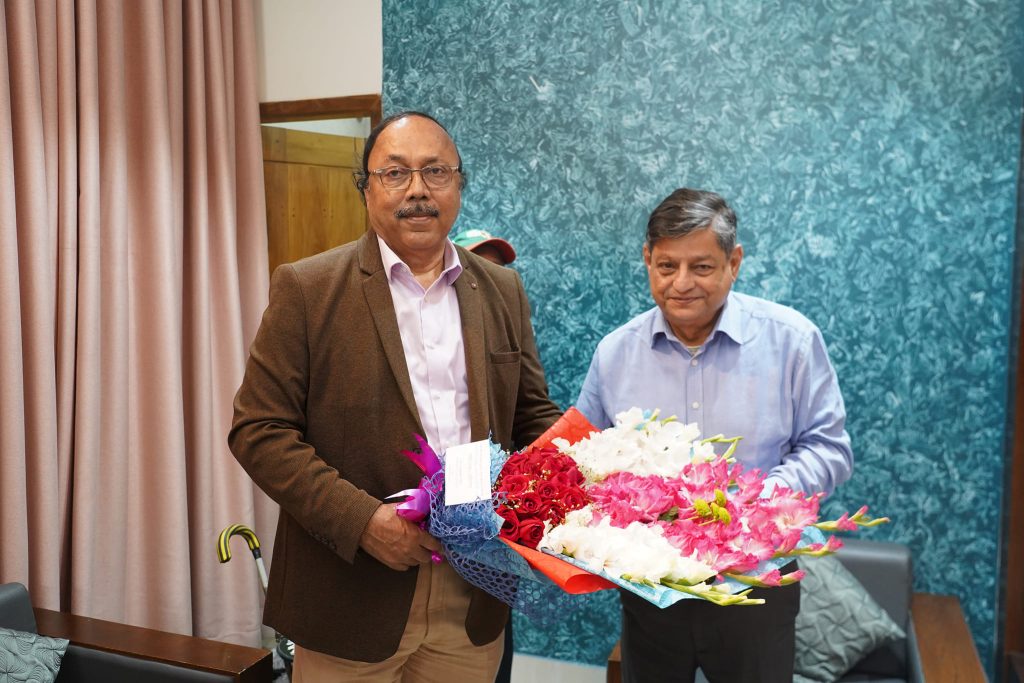 গৃহায়ন ও গণপূত মন্ত্রীর সঙ্গে রাসিক মেয়রের সৌজন্য সাক্ষাৎ
