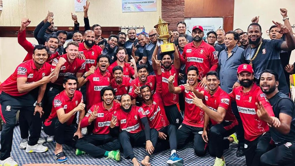 বিপিএল চ্যাম্পিয়ন বরিশালের জন্য নগদের ২০ লাখ টাকার পুরস্কার