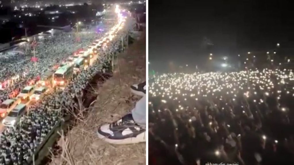 বিচারের দাবিতে মুম্বাই অভিমুখে হাজার হাজার মুসলিমের যাত্রা